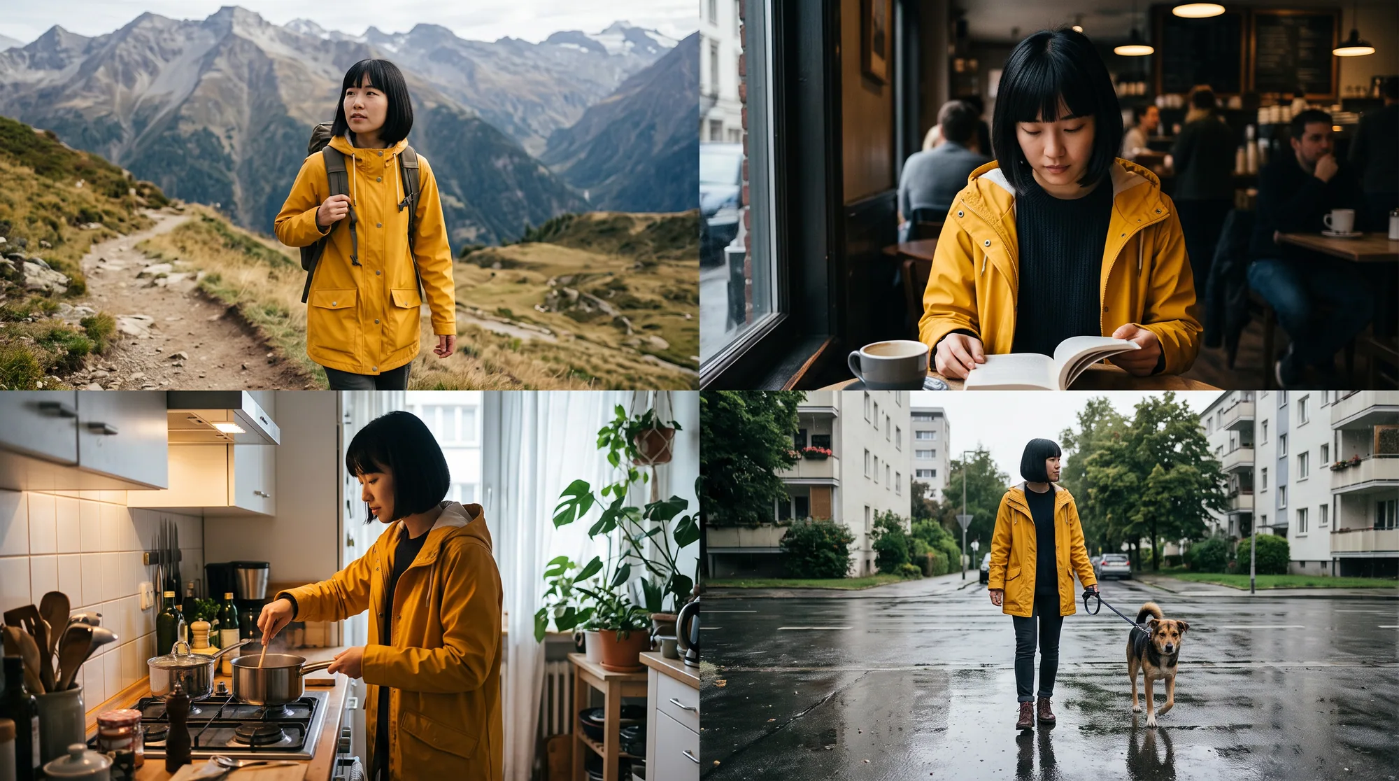 Same character, new scenes